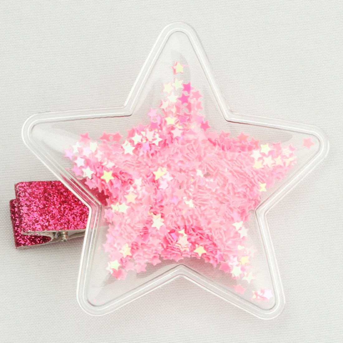 XIMA 7 шт./лот блестящая Звезда заколка для волос зыбучие пески младенцев заколки