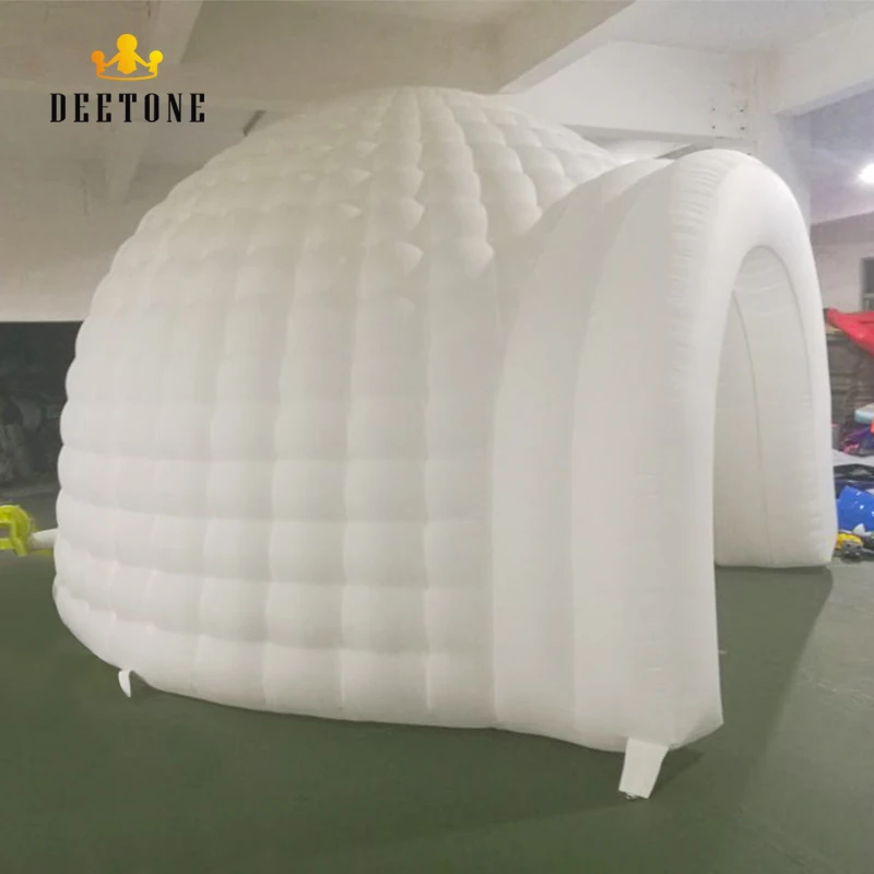 Надувная купольная палатка для Igloo 4M Dia бесплатная доставка 2019 | Игрушки и хобби