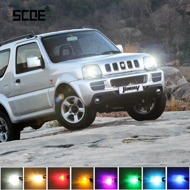 Для Suzuki Carry Grand Ignis Jimny Kizashi SCOE 2 x Сверхъяркие передние парковочные Передние боковые