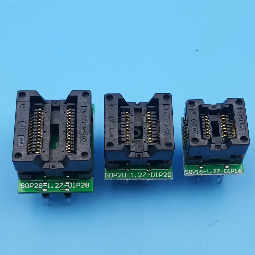 SOP28/20/16 TO DIP 28/20/16 адаптер для программирования гнездо всего 3 шт.|socket 28|sockets programmersocket