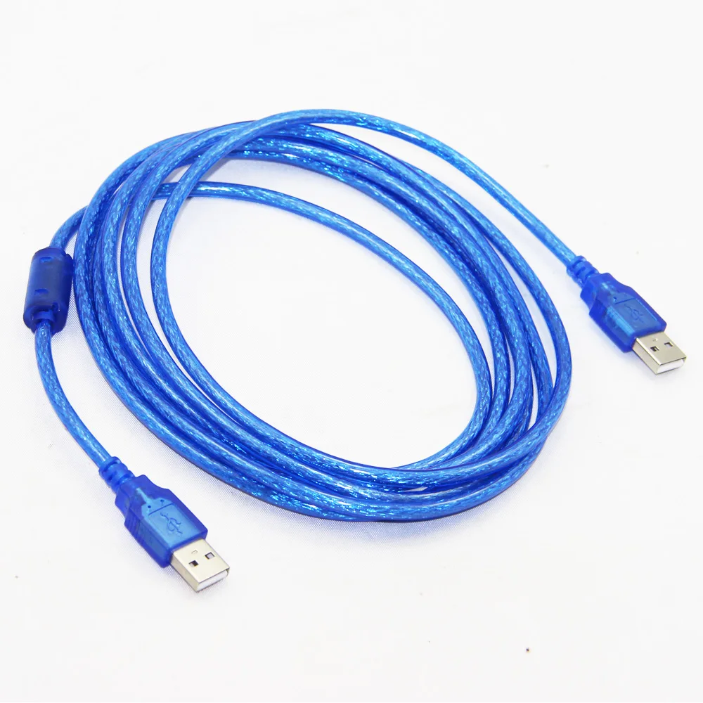 Lballist USB 2,0 type A Male to type A Male Кабель для передачи данных фольга+ Плетеный(внутри) экранированный 1,5 m 1,8 m 3 m 5 m 10 m