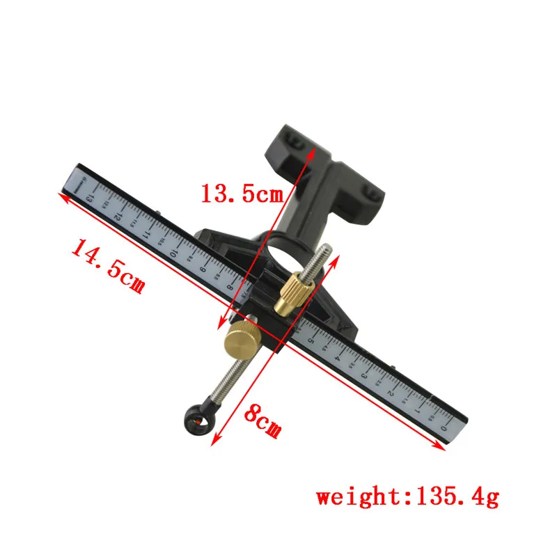 

Recurve Bow Sight Aluminum Alloy Right Hand Bow Sights For Recurve Bow Outdoor Shooting Training Practice Accessories