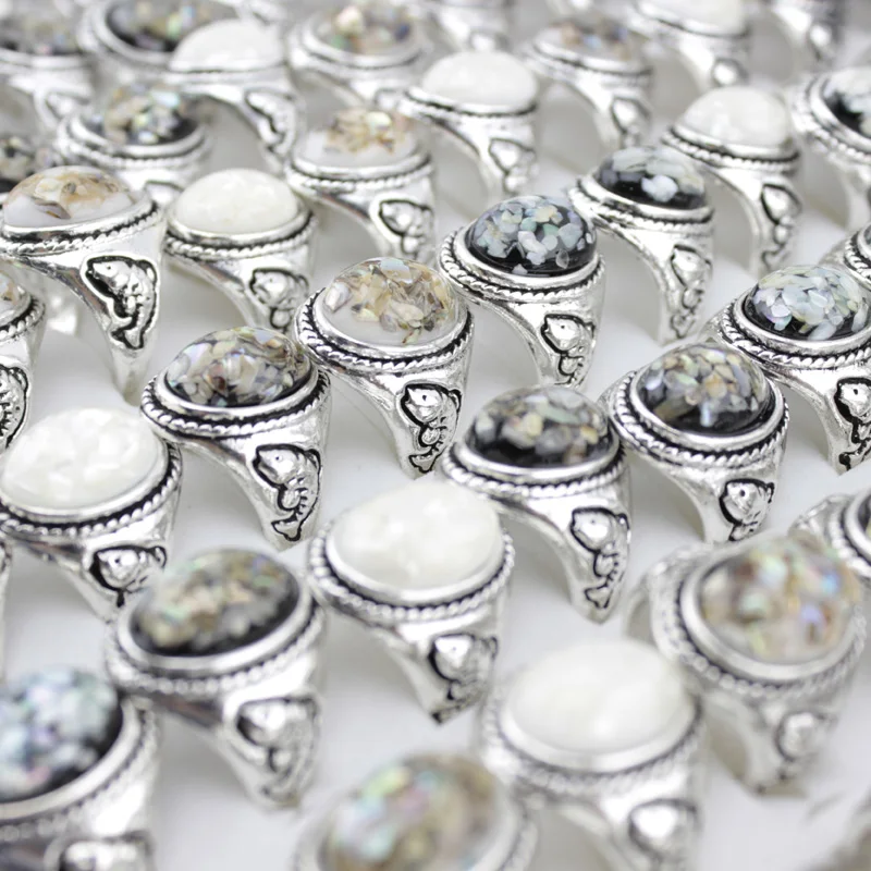 Женское Винтажное кольцо в стиле ретро 20 штук |