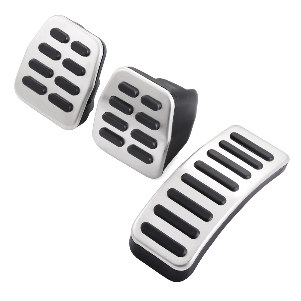 Автомобильные педали газа и тормоза из нержавеющей стали для Audi TT peugeot SEAT Golf 3 4 Polo