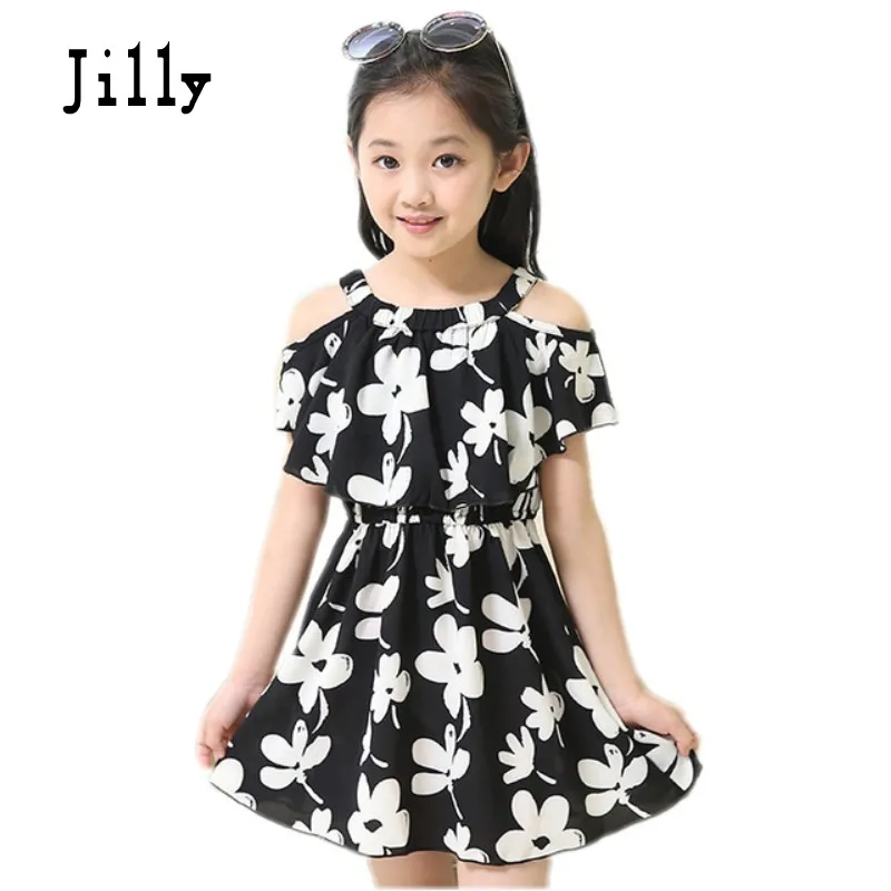Новинка 2019 летняя детская одежда детское платье для девочек больших детские