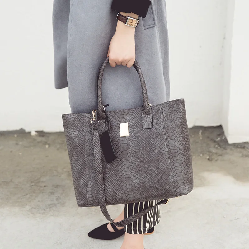 

Luxury Handbags Women Bags Designer Cross-Body Bags For Women Fashion Crocodile Leather Tote Bags Handbag Women Famous Brand