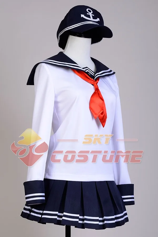 Коллекция Kantai костюм для косплея моряка девочек Akatsuki на заказ новинка|sailor
