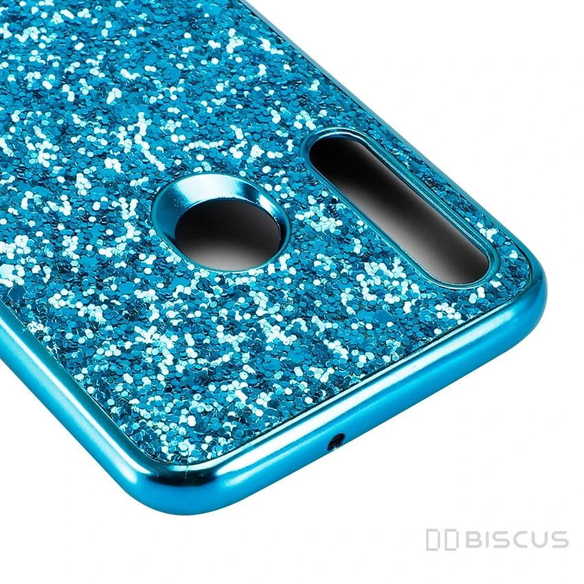 Роскошный блестящий чехол для Huawei P30 Pro P20 Mate 20 Lite Y5 Y6 2019 с блестками Honor 10i 8S 8A View