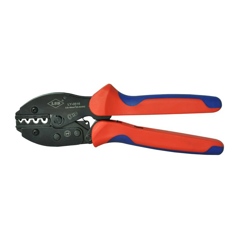 

Инструменты для ручного обжима Ручной электрик специальный LY-0516 относится к коаксиальной кабельной линии 0,5-16 мм2 щипцы