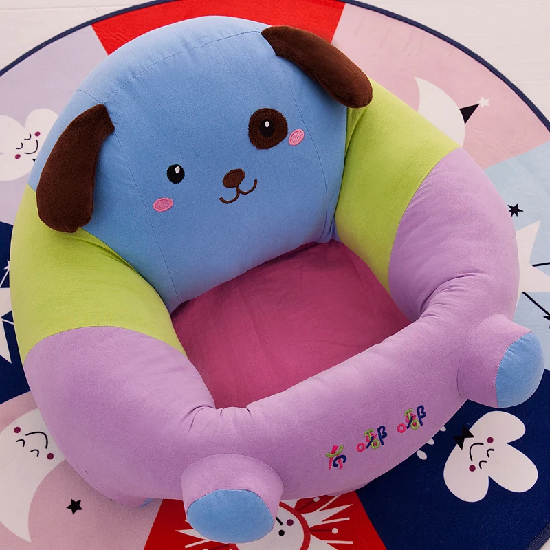 Портативное детское сиденье только чехол без наполнения мультяшное для малышей