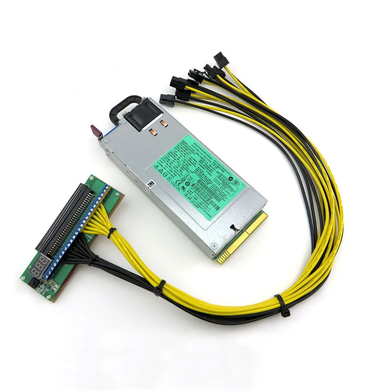 8 шт./лот Бесплатная доставка UL1015 14AWG 6Pin PCIE кабель питания для майнинга биткоинов