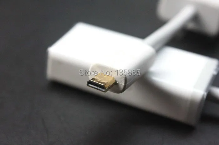 Оригинальный конвертер Micro HDMI в VGA для Acer Aspire S7 ICON surface RT планшетные камеры