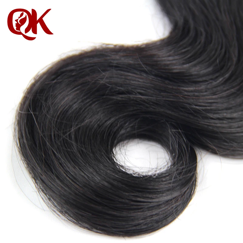 QueenKing волосы бразильские волнистые Волосы remy 4 пряди с 5X5 3 Часть Кружева