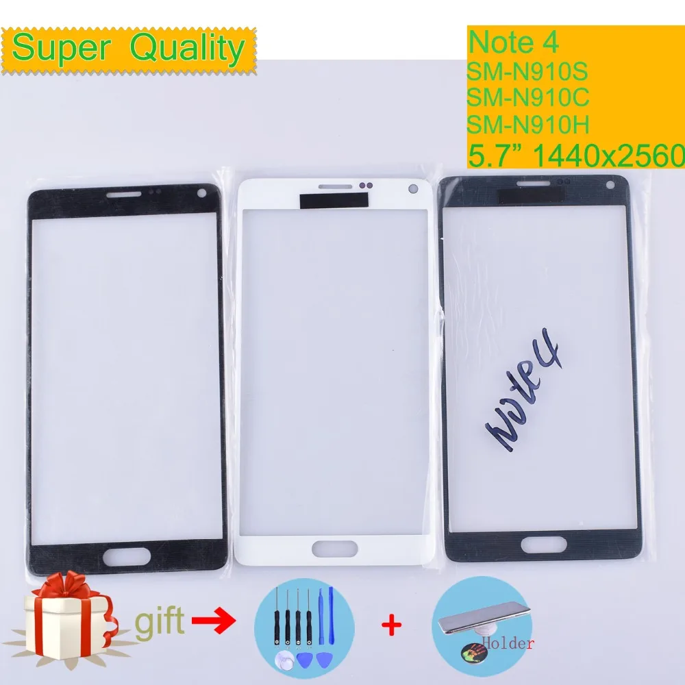 

Для Samsung Galaxy Note 4 N910 N910A N910F N910H сенсорный экран передняя стеклянная панель сенсорный ЖК Внешний объектив