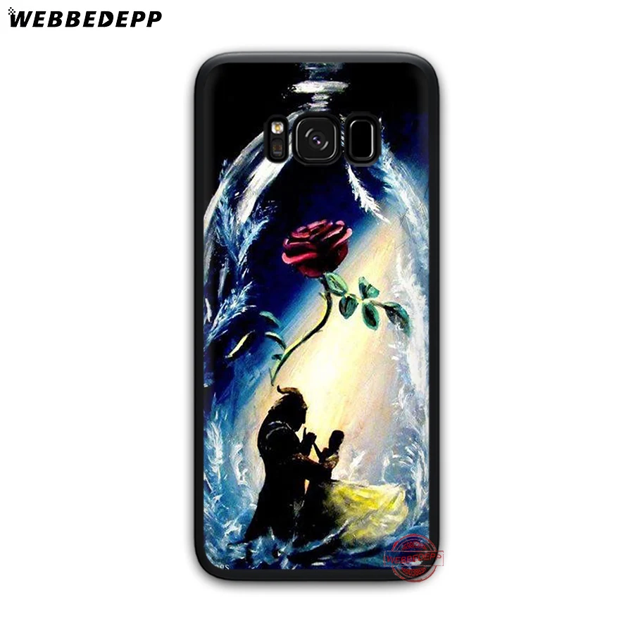 WEBBEDEPP Beauty And The Beast Soft Case for Samsung A6 A7 A8 A9 J6 2018 S6 S7 S8 S9 S10E S20 Ultra Note 8 9 10 Lite Plus | Мобильные