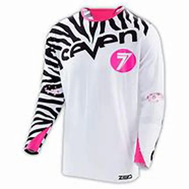 2019 новый мотоцикл Мужские Pro Seven MX DH майки для велоспорта Лето MTB горный велосипед