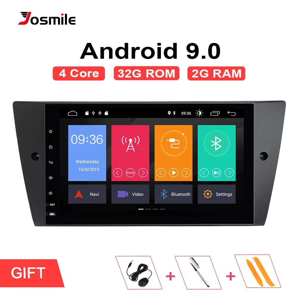9 дюймов Android 04 ядро автомобиля нет dvd плеер ForBMW E90 седан E91 Touring E92 Кабриолет Wifi 3g/4G