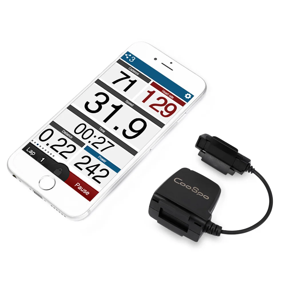 CooSpo Bluetooth/ANT + Велоспорт компьютер Скорость Cadence Сенсор Беспроводной