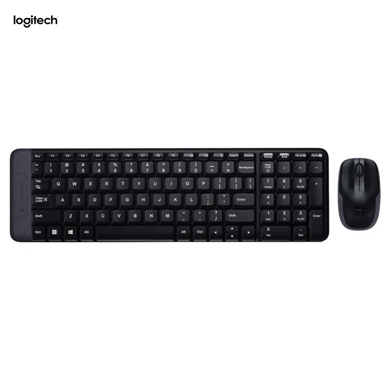 Беспроводная клавиатура Logitech MK220 104 клавиши 1000 точек/дюйм мышь usb приемник набор