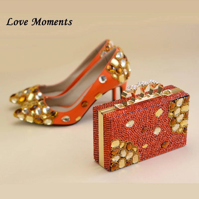 Женские туфли лодочки из натуральной кожи с острым носком 8 см|shoes with matching bags|wedding