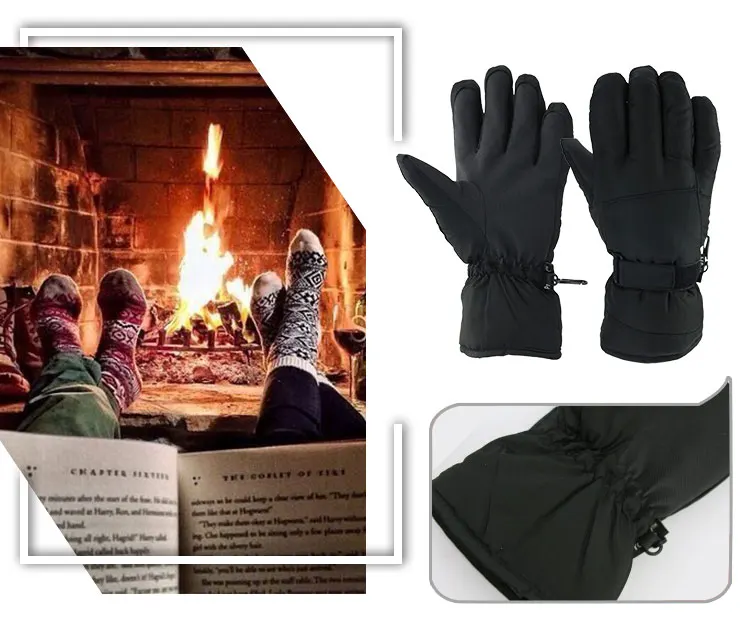 OZERO Winter Gloves Warm Ski Skiing Snowboard Motorcycle Riding Sports Windproof Waterproof Gloves For Woman 9011