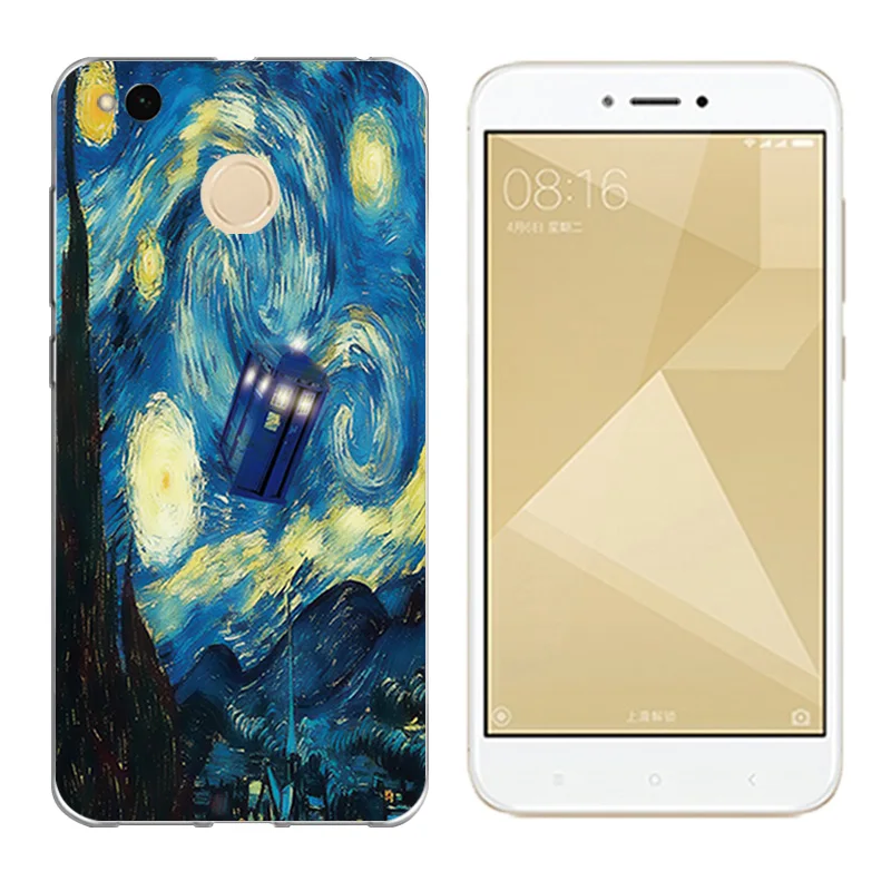 Чехол для Xiaomi Redmi 4X 5 0 &quotмягкий чехол из ТПУ Силиконовый с принтом сосны Hongmi4X