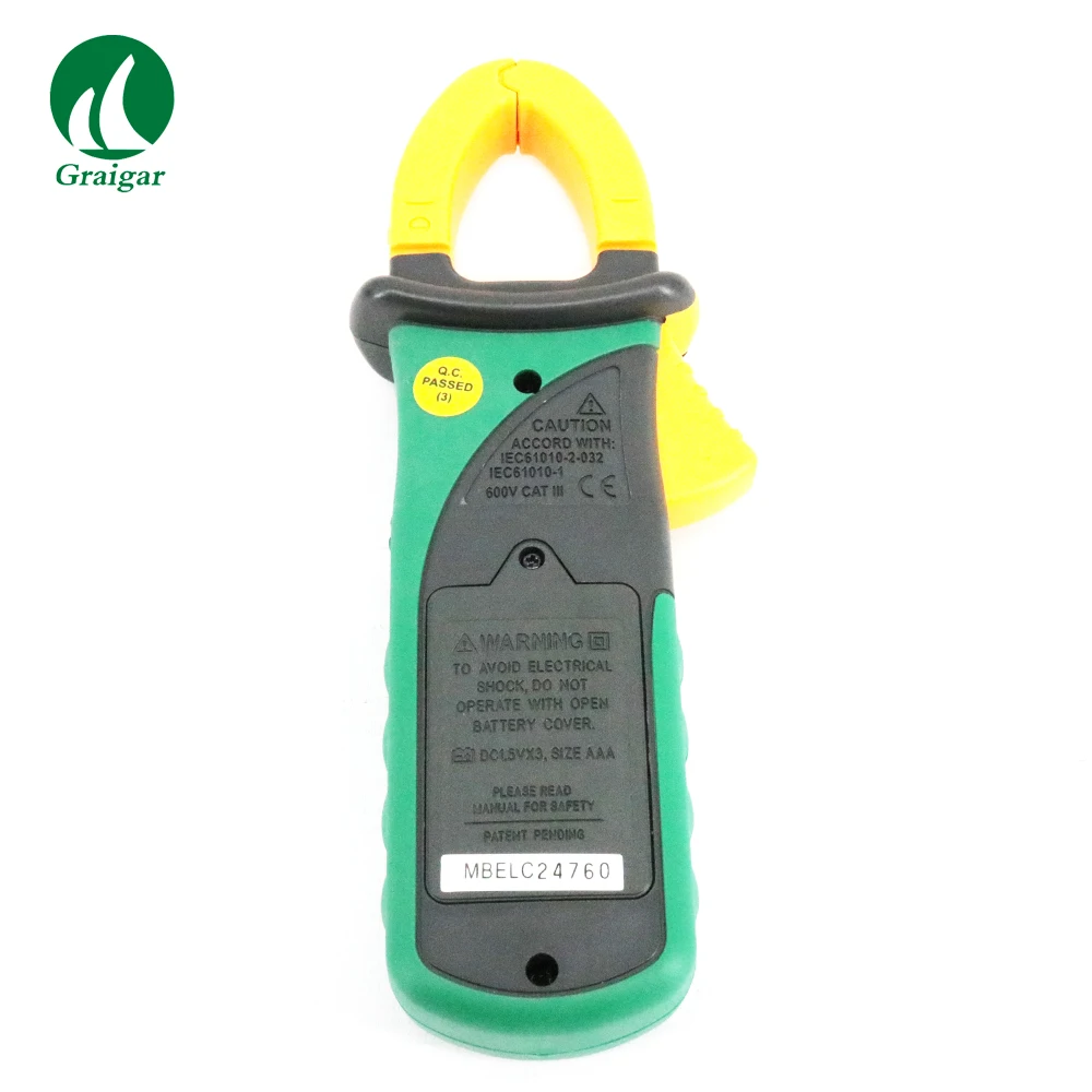 Digital AC постоянного тока 600A клещи MS2108S True RMS мультиметр Емкость Частота пусковой