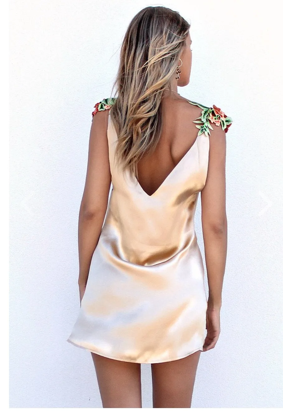 Женское пляжное платье без рукавов MOONAJEE свободное праздничное платье-комбинация