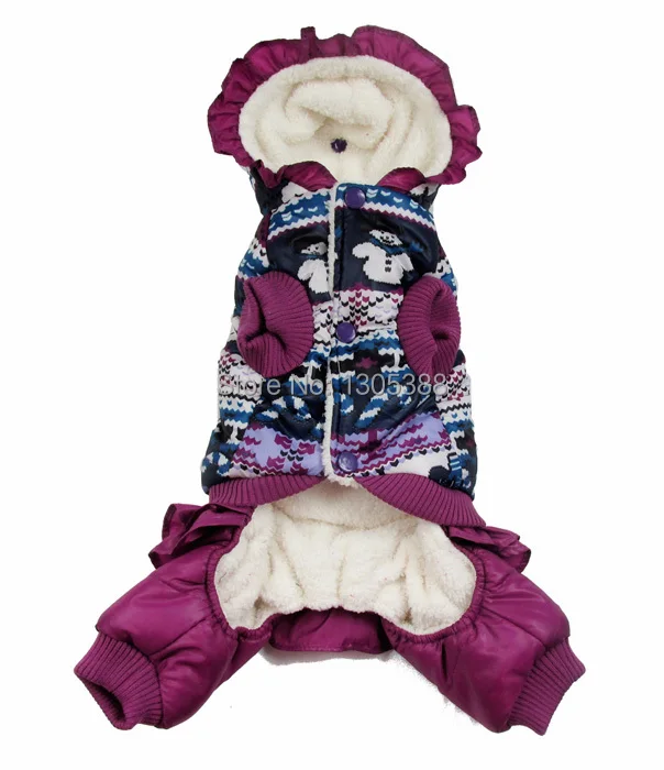 Роскошные домашние питомцы с фиолетовым снеговиком и подкладкой из пузырьков