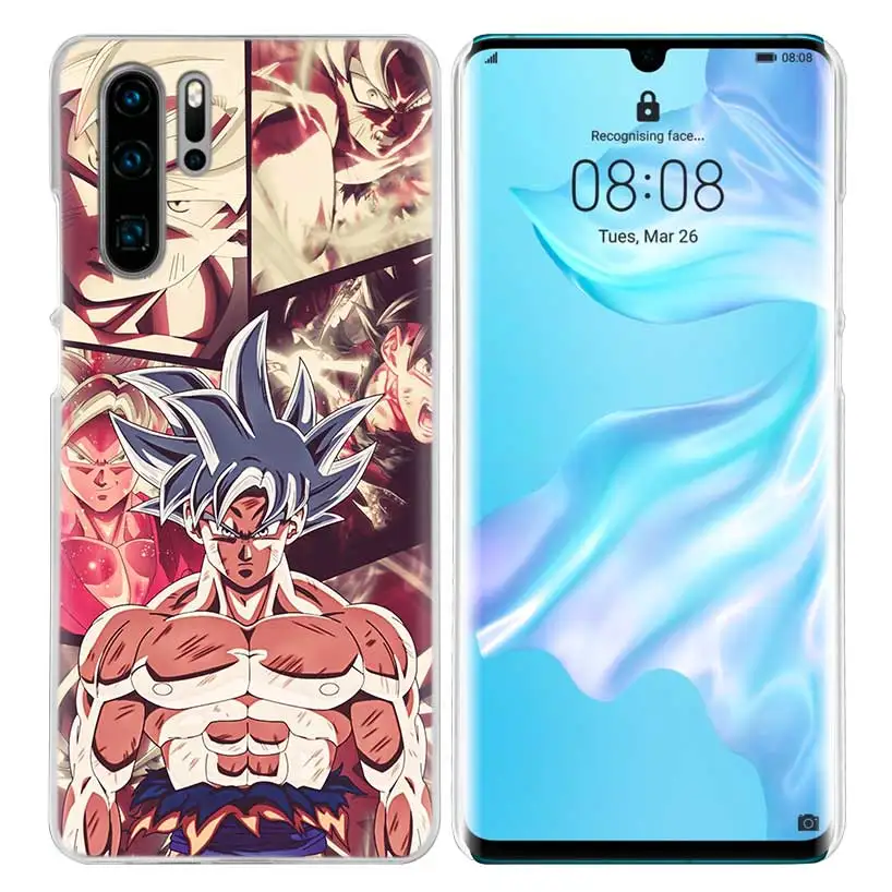 02 Чехол с Аниме Драконий жемчуг Z для huawei P20 P30 P Smart Nova 4 3i P10 P9 P8 mate 10 20 lite Pro Mini жесткий чехол для телефона из ПК - Цвет: 02