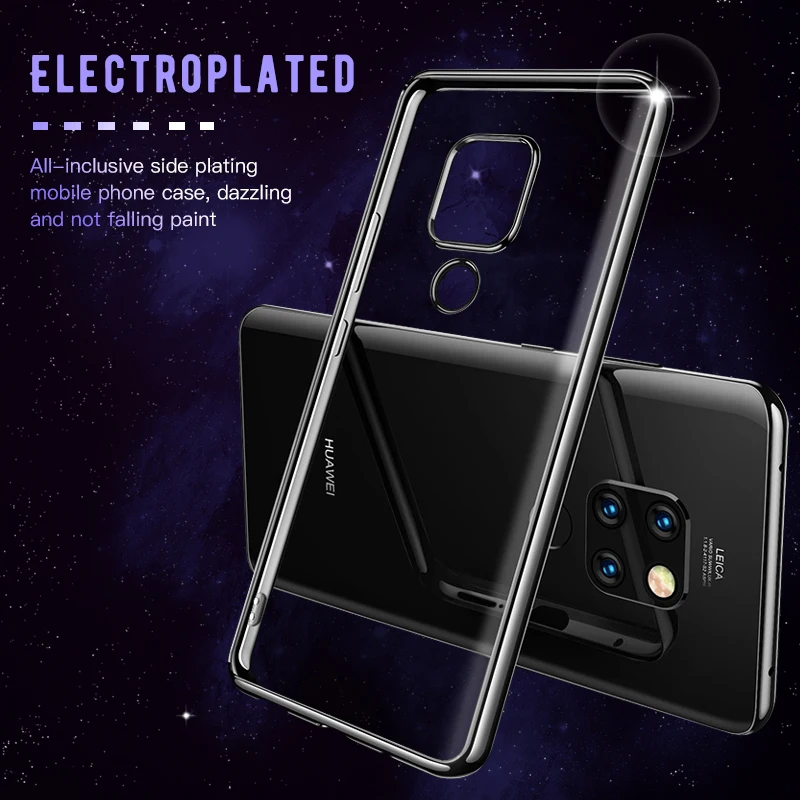 Чехол для телефона Huawei P20 Mate 20 10 Lite Y9 2019 P10 P Smart Plus Мягкий чехол из ТПУ 20X10 Pro |