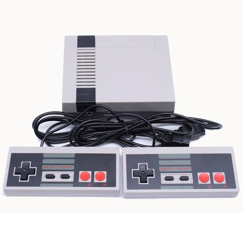 Мини-ТВ портативная игровая консоль для Nes игр с 500 различными встроенными играми