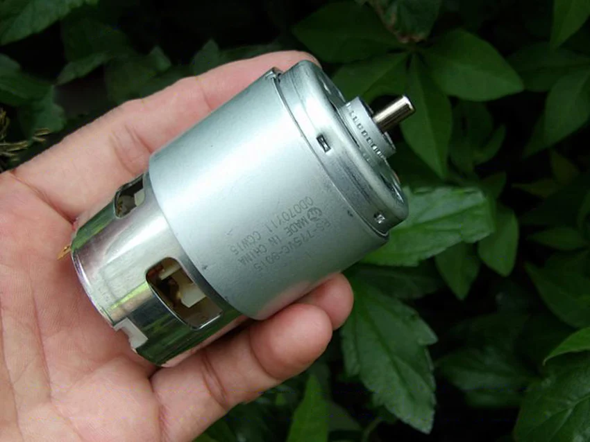 Двигатель с высоким крутящим моментом DC18V 18200 об/мин, высокоскоростной мощный двигатель для электроинструмента, мощный двигатель 208 Вт с охлаждающим вентилятором