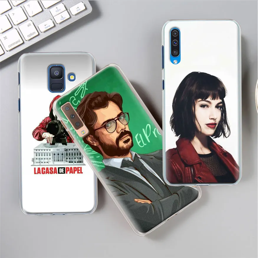 La Casa de papel чехол КРЫШКА ДЛЯ samsung Galaxy A30 A40 A50 A70 A6 A8 плюс A7 A9 M30 чехол для телефона Coque