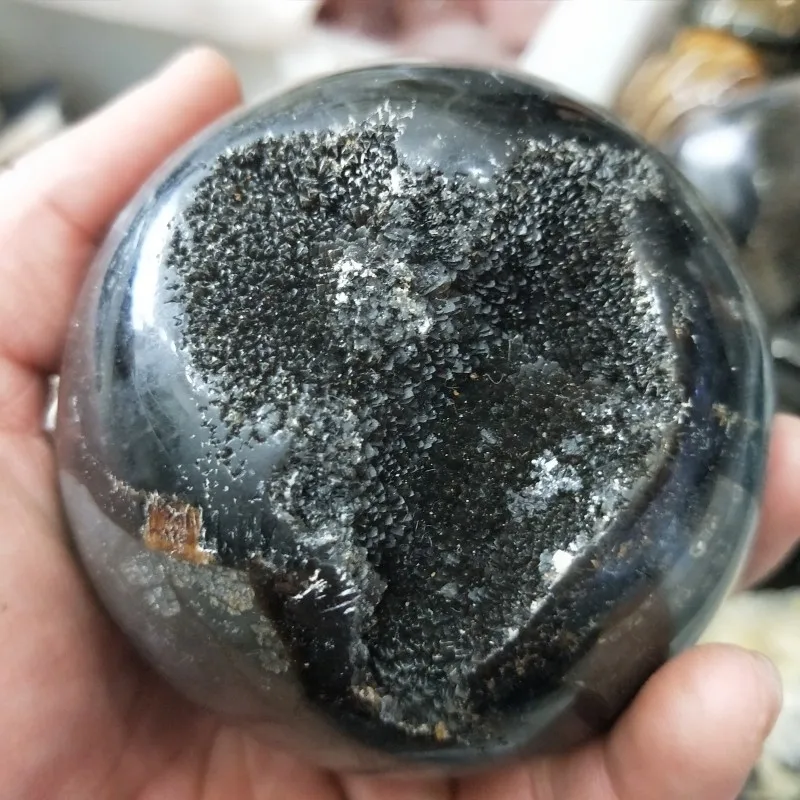 60 мм натуральный septarium камни septarian конкреций геодезический Камень Кристалл кварц