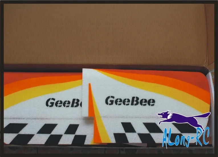 EPP самолет/RC 3D модель ру аэроплана хобби игрушки размах крыльев 1000 мм GeeBee 3D f3d RC самолет(комплект или PNP набор