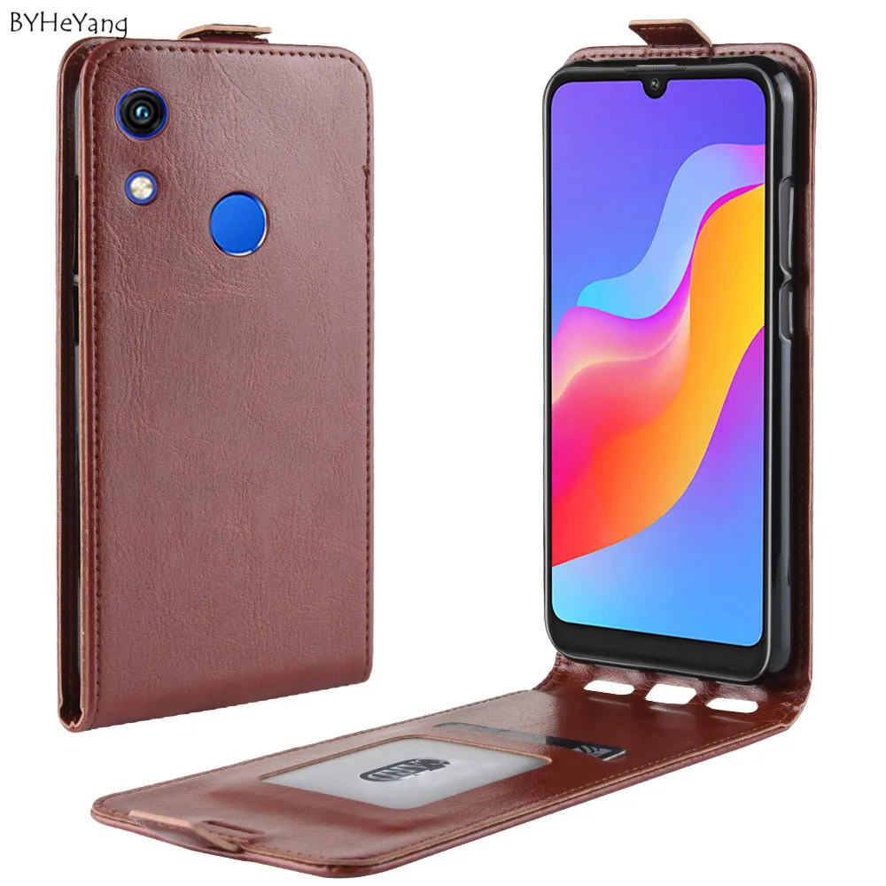 Для Huawei Honor 8A чехол Pro Обложка кошелек на заднюю панель из искусственной кожи для