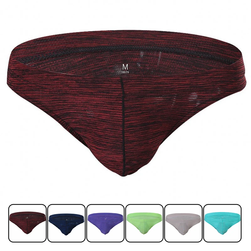 

Men Underwear Mesh Sexy Men Briefs Breathable Cueca Male Panties Underpants Briefs Gay Underwear Men's mesh briefs breathable