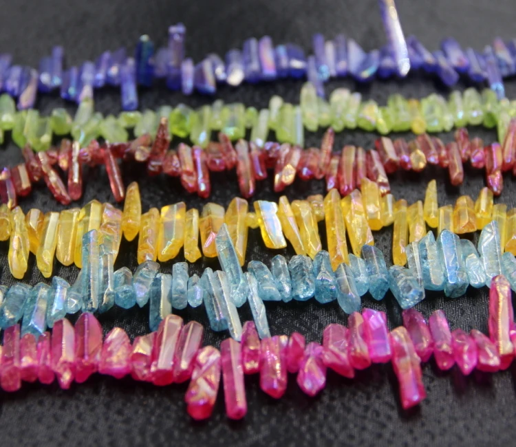 Приблизительно 70 шт./нитка зеленые кристаллы AB Искусственный драгоценный камень