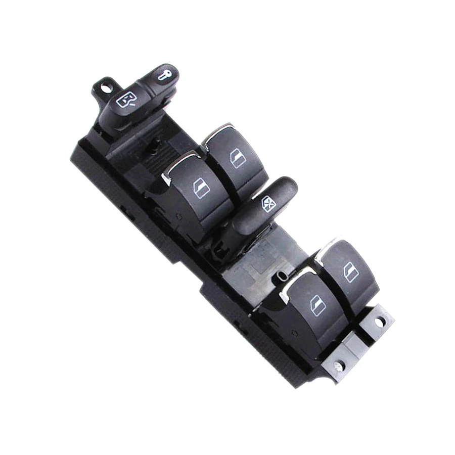 Переключатель открывателя окон и дверей TUKE OEM Chrome для VW Golf Mk4 Jetta Passat B5 3BD 959 857|window
