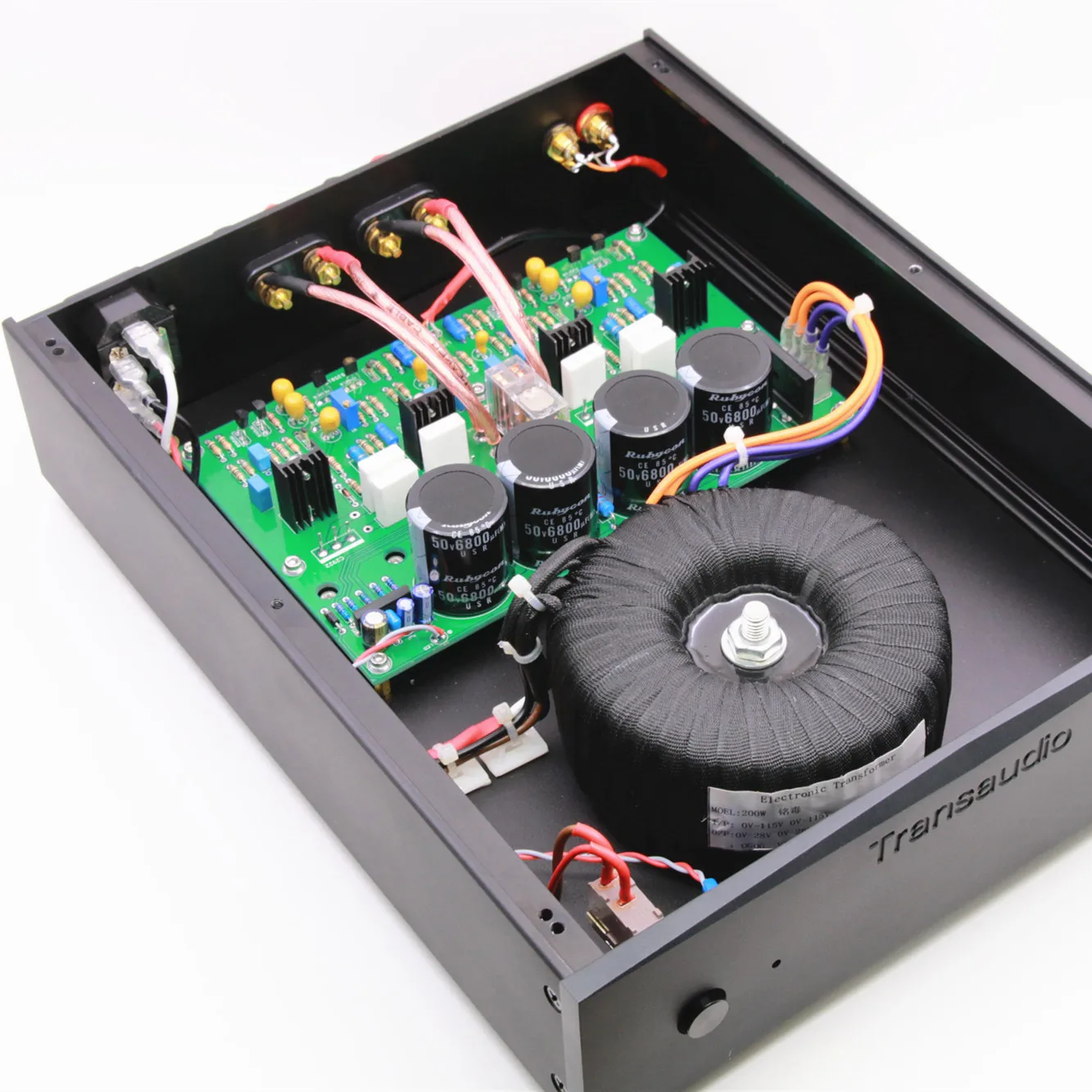 Готовый стерео HiFi 75 Вт+ 75 Вт усилитель на основе Naim NAP200 усилитель мощности цепи Двухканальный аудио усилитель