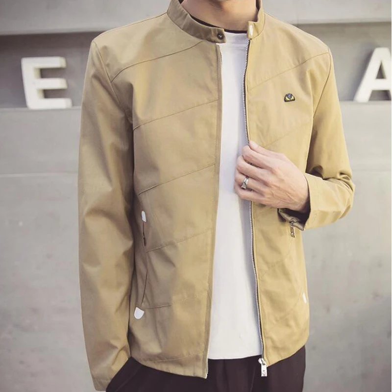 Мужские 2017 камуфляж Мультфильм Паттен молнии осень-зима корейский выращивания