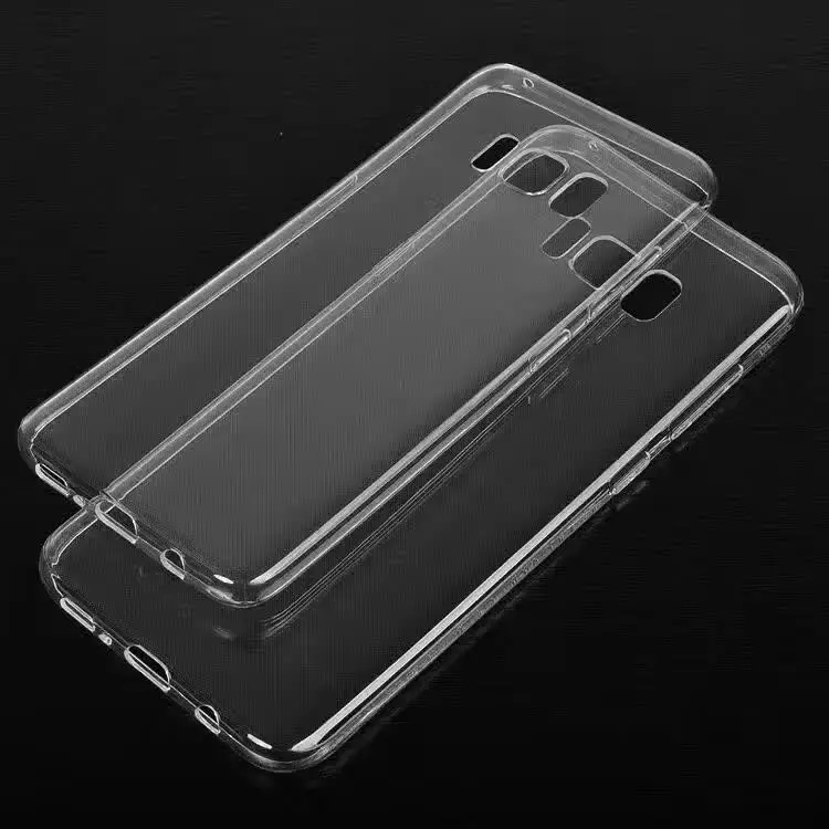 Для Samsung S8 плюс Case Ясности TPU for SAMSUNG Galaxy Ультратонких Мягкий Гель Кремния 360 Всего