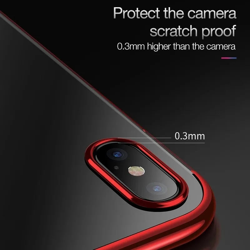 Прозрачный мягкий чехол для телефона iPhone 11 pro max 7 8 6 Plus Xs Max X Xr задняя крышка Apple