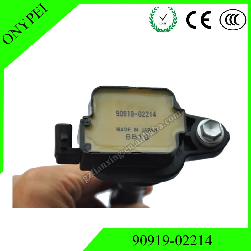 Высококачественная катушка зажигания 90919-02214 для Toyota Avalon Camry Lexus ES300 1993-1996 3 0 л V6 90919