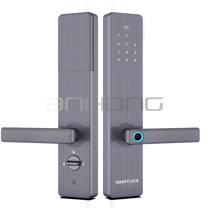 Приложение дистанционное управление Bluetooth шлюз дверной замок отпечатков пальцев