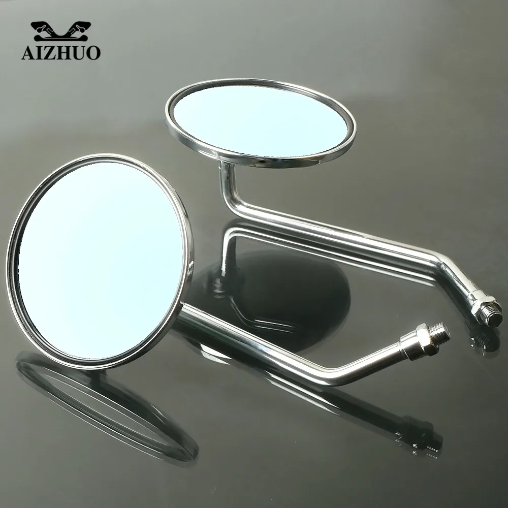 

Аксессуары для мотоциклетных зеркал, боковое круглое зеркало заднего вида для SUZUKI gsr 750 gs500 intruder 800 gsf 600 gsx-s750 bandit 1200