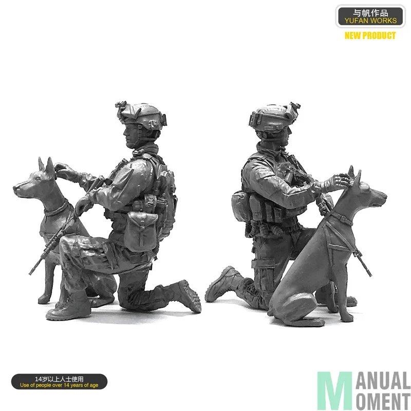 Высокий Guality миниатюрный 1/35 американский морской уплотнитель коммандер