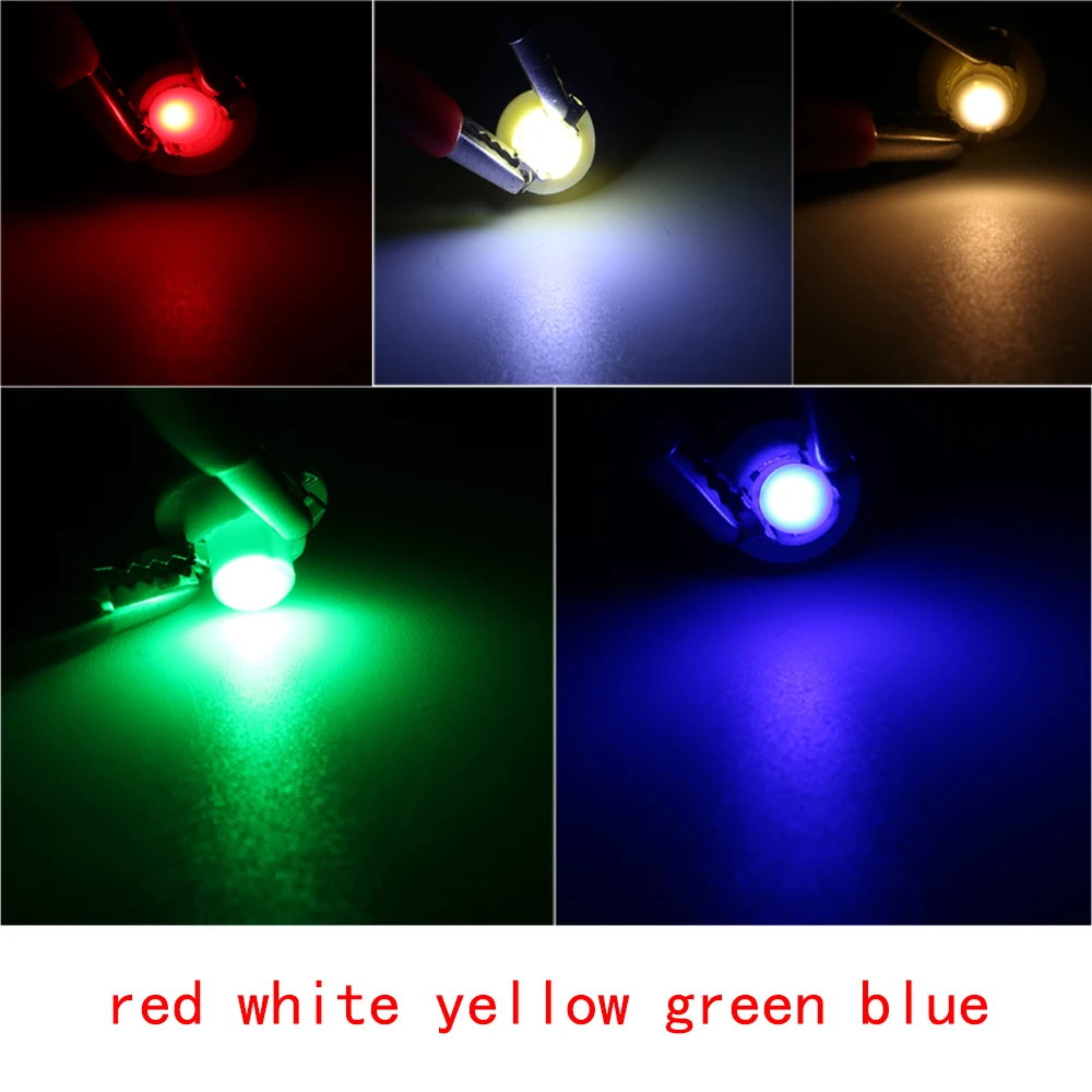 YSY B8.3D COB 1SMD LED клиновидная лампа для приборной панели автомобиля индикатор