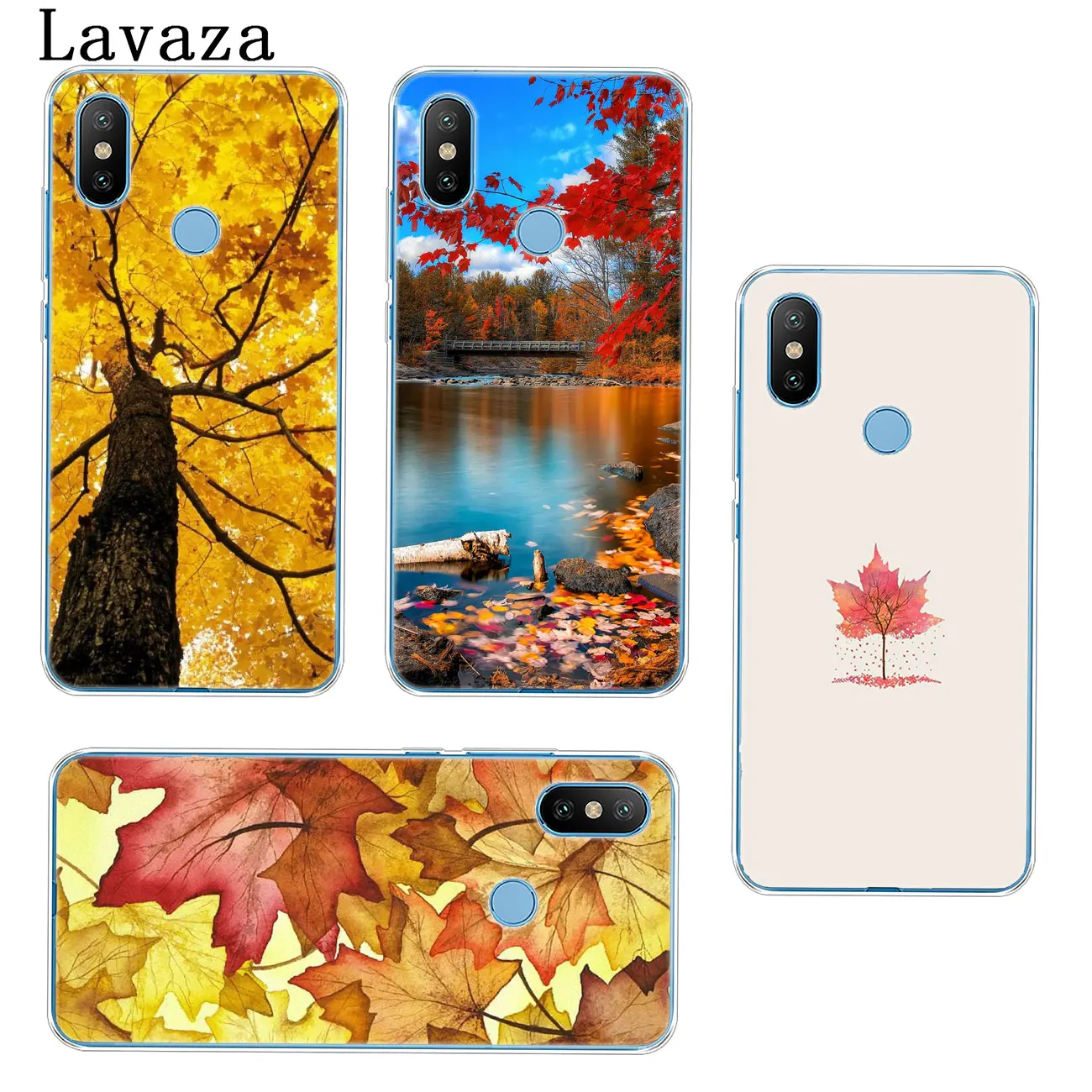 Твердый чехол для телефона Lavaza sunset с кленовыми листьями на осень Xiaomi Redmi K20 8A 7A 6A Note